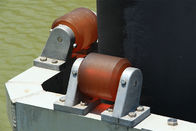 Floating Dock Pile Guide For Pile Rubber Roller Pile Cap Floating Pontoon Pile Holder Guide