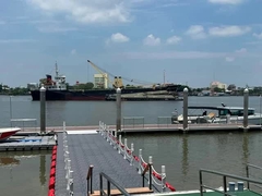 Aluminiumlegering 6061 T6 drijvend dok, jachthaven, drijvend wandelpad, ponton voor gebruik in jachtclubs