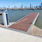 Marine Aluminum Floating Dock WPC Decking Finger Dock Float Pontoon