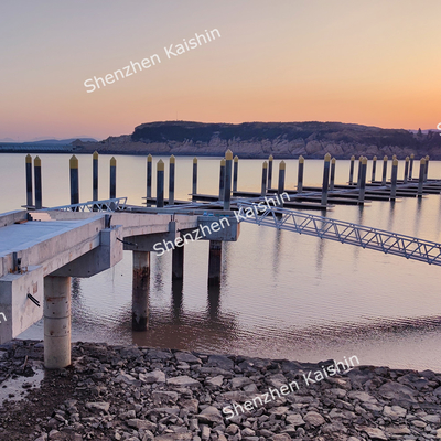 Bridge Aluminium Yacht Floating Dock Pontoon Floats Marine Pier
