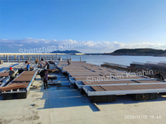Marine HDPE Floater Aluminum Floating Docks Laminated Floors Floating Pier Dock