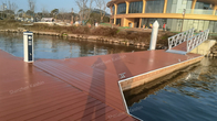 Lakes / Moles Aluminum Alloy Floating Platform Dock Floating Pontoon Bridge