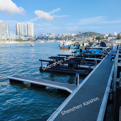 Duurzame Marine Vingerdok Aluminium Drijvende Ponton Jacht Drijvend Platform