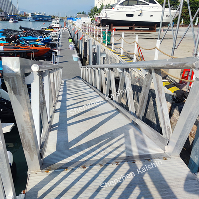 6061 T6 Aluminium gangpad voor drijvende havens
