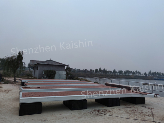 Marina Aluminium Floating Docks Aanpasbare Floating Walkway Pontoon Voor gebruik op jachtboten