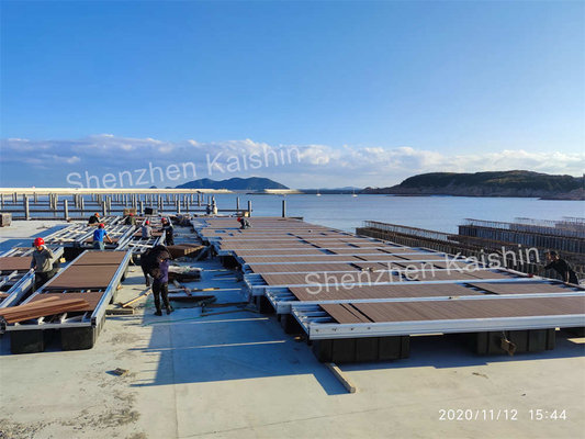 Marina Aluminium Drijvende Steigers met 316 Roestvrijstalen Kikker voor Drijvende Ponton