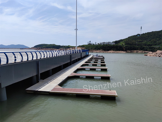 Maritieme apparatuur aluminiumlegering hoofdponton en vingerponton 15-20 jaar levensduur