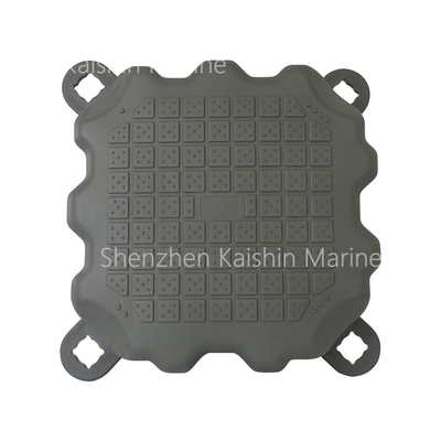 Blauw Draagbaar Drijvend Platform Voor Marina Jachtboot Jet Ski Drijvend Dock HDPE Kubussen